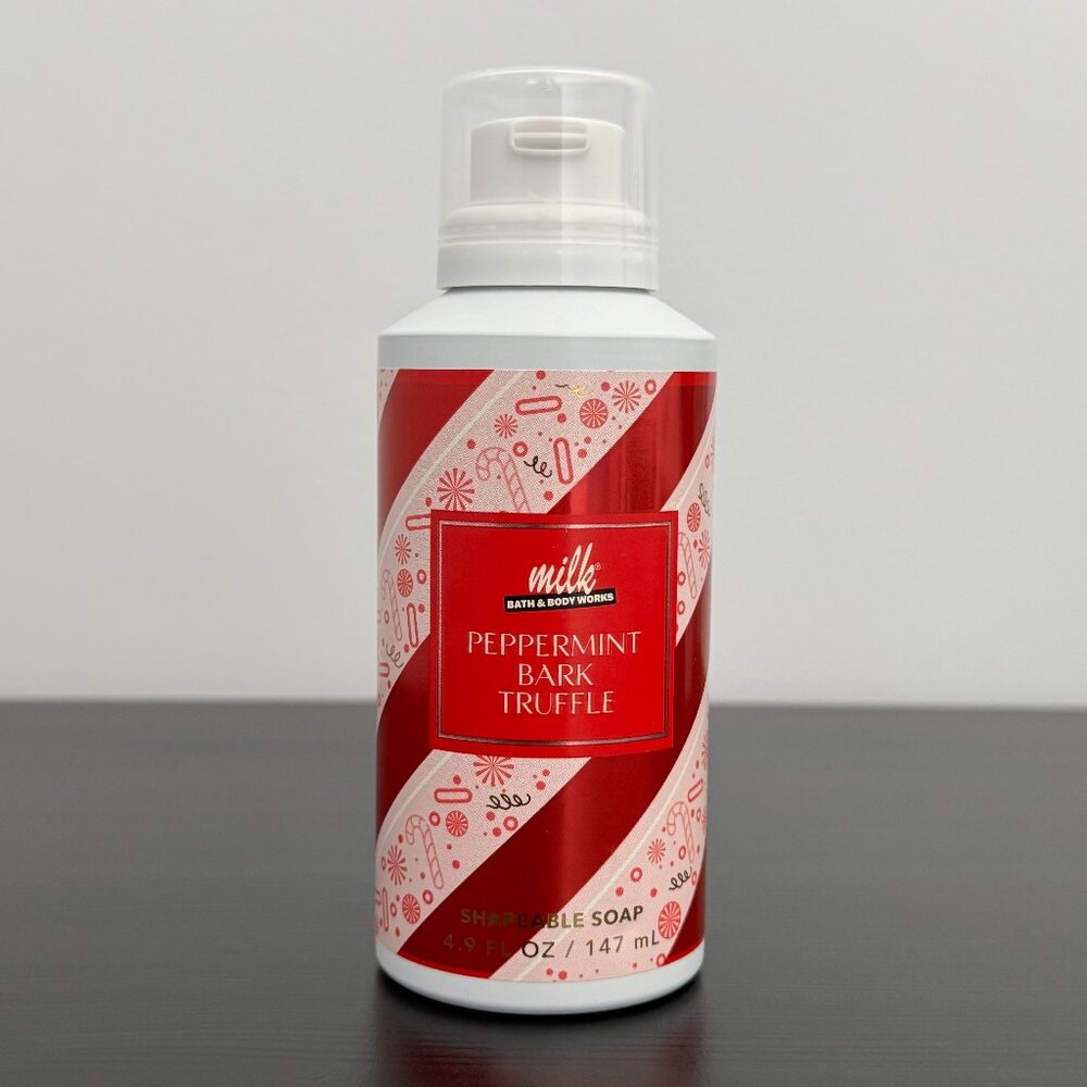 Bath & Body Works BBW x Milk Bar Peppermint Bark Truffle Shapeable Soap